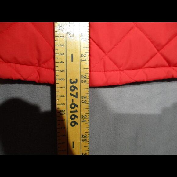 Lauren Ralph Lauren M Coral Quilted Zip Front Equestrian Riding Vest Gilet - Picture 4 of 8